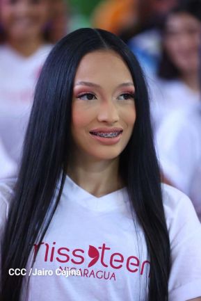 Jovencitas de Nicaragua participan del casting oficial de Miss Teen 2023
