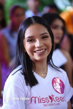 Jovencitas de Nicaragua participan del casting oficial de Miss Teen 2023