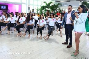 Jovencitas de Nicaragua participan del casting oficial de Miss Teen 2023