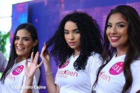 Jovencitas de Nicaragua participan del casting oficial de Miss Teen 2023