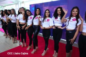 Jovencitas de Nicaragua participan del casting oficial de Miss Teen 2023