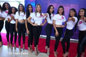 Jovencitas de Nicaragua participan del casting oficial de Miss Teen 2023