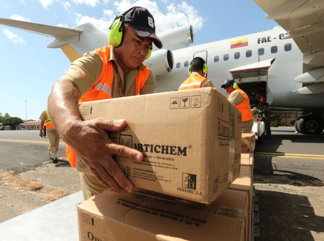Llega ayuda ecuatoriana para afectados por terremoto