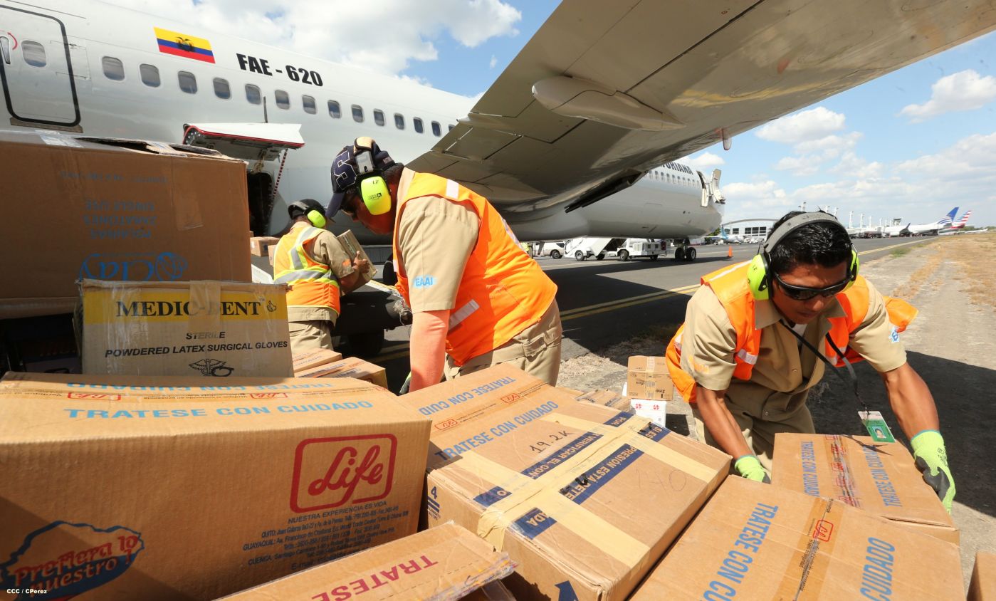 Llega ayuda ecuatoriana para afectados por terremoto