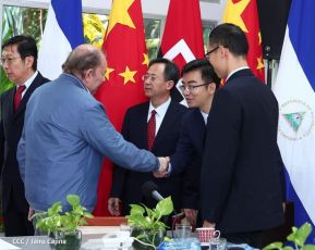 Encuentro del Presidente Comandante Daniel Ortega Saavedra y el Presidente del CIDCA