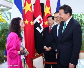 Encuentro del Presidente Comandante Daniel Ortega Saavedra y el Presidente del CIDCA