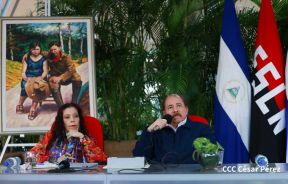 Presidente Daniel y Compañera Rosario conmemoran Día Nacional de la Paz