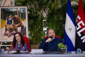 Presidente Daniel y Compañera Rosario conmemoran Día Nacional de la Paz