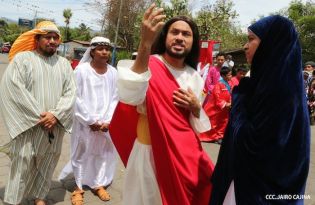 Ticuantepe vive con religiosidad Semana Santa