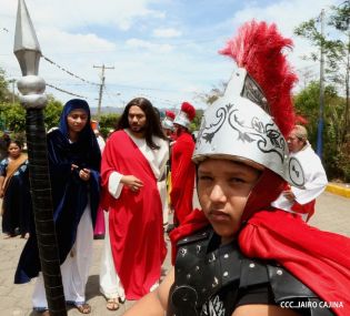 Ticuantepe vive con religiosidad Semana Santa