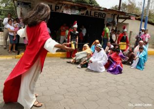 Ticuantepe vive con religiosidad Semana Santa