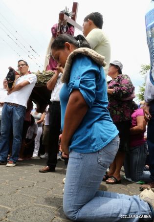 Ticuantepe vive con religiosidad Semana Santa