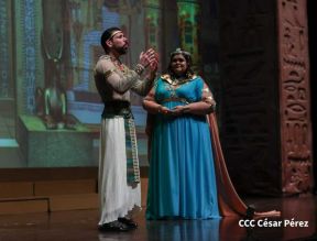 Espectacular noche verdiana en el Teatro Nacional Rubén Darío