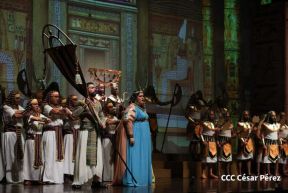 Espectacular noche verdiana en el Teatro Nacional Rubén Darío