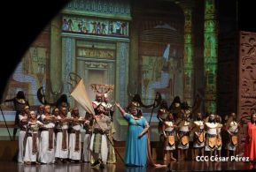 Espectacular noche verdiana en el Teatro Nacional Rubén Darío