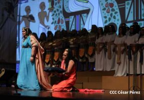 Espectacular noche verdiana en el Teatro Nacional Rubén Darío