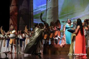 Espectacular noche verdiana en el Teatro Nacional Rubén Darío