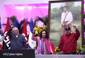 Conmemoración del 128 aniversario del natalicio del General Augusto C. Sandino