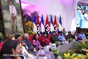 Conmemoración del 128 aniversario del natalicio del General Augusto C. Sandino