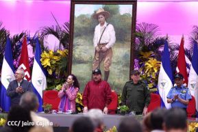 Conmemoración del 128 aniversario del natalicio del General Augusto C. Sandino