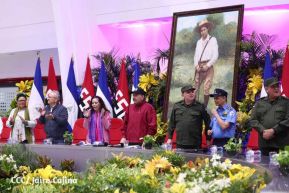Conmemoración del 128 aniversario del natalicio del General Augusto C. Sandino