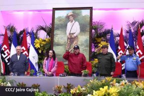 Conmemoración del 128 aniversario del natalicio del General Augusto C. Sandino