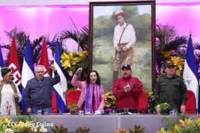 Conmemoración del 128 aniversario del natalicio del General Augusto C. Sandino