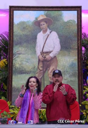 Conmemoración del 128 aniversario del natalicio del General Augusto C. Sandino