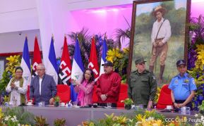 Conmemoración del 128 aniversario del natalicio del General Augusto C. Sandino