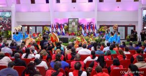 Conmemoración del 128 aniversario del natalicio del General Augusto C. Sandino