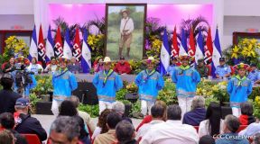 Conmemoración del 128 aniversario del natalicio del General Augusto C. Sandino