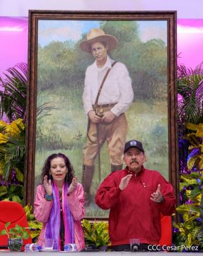 Conmemoración del 128 aniversario del natalicio del General Augusto C. Sandino