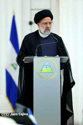 Presidente de Irán Ebrahim Raisi realiza visita oficial en Nicaragua