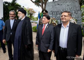 Presidente de Irán Ebrahim Raisi realiza visita oficial en Nicaragua