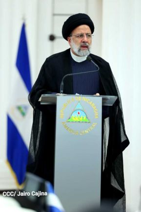 Presidente de Irán Ebrahim Raisi realiza visita oficial en Nicaragua