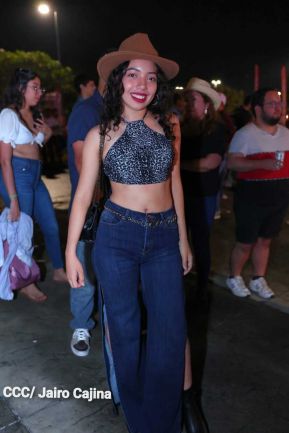 Así se vivió el concierto de Christian Nodal en Nicaragua