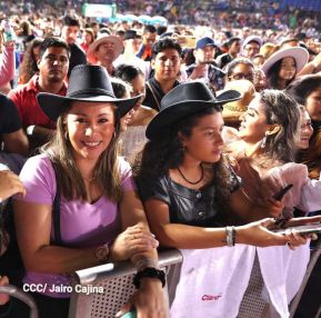 Así se vivió el concierto de Christian Nodal en Nicaragua