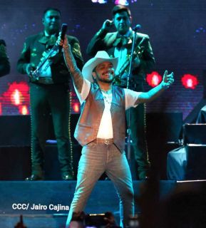Así se vivió el concierto de Christian Nodal en Nicaragua