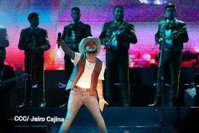 Así se vivió el concierto de Christian Nodal en Nicaragua