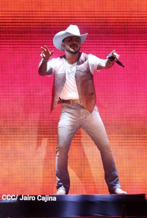 Así se vivió el concierto de Christian Nodal en Nicaragua