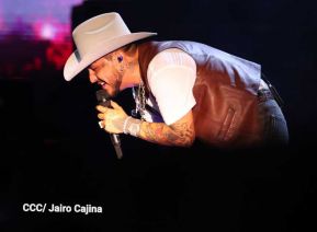 Así se vivió el concierto de Christian Nodal en Nicaragua