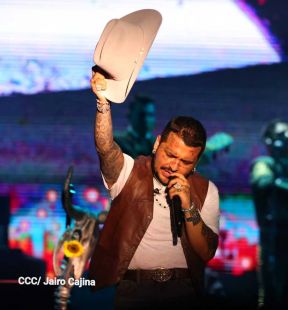 Así se vivió el concierto de Christian Nodal en Nicaragua