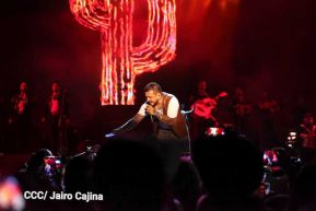 Así se vivió el concierto de Christian Nodal en Nicaragua