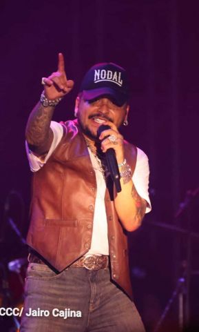 Así se vivió el concierto de Christian Nodal en Nicaragua