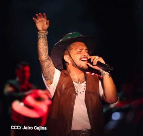 Así se vivió el concierto de Christian Nodal en Nicaragua