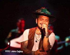 Así se vivió el concierto de Christian Nodal en Nicaragua