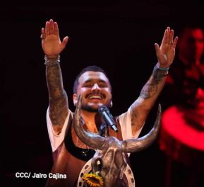 Así se vivió el concierto de Christian Nodal en Nicaragua