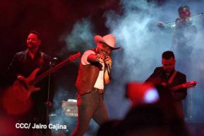 Así se vivió el concierto de Christian Nodal en Nicaragua