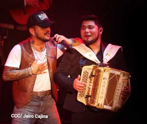Así se vivió el concierto de Christian Nodal en Nicaragua