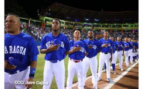 Inicia la Serie internacional de Béisbol Nicaragua versus Puerto Rico